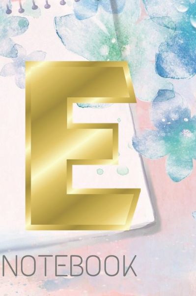 Cover for Rami · Letter E Gold Notebook (Paperback Book) (2019)