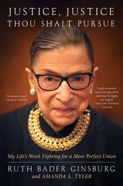 Cover for Ruth Bader Ginsburg · Justice, Justice Thou Shalt Pursue: My Life's Work Fighting for a More Perfect Union (Pocketbok) (2023)