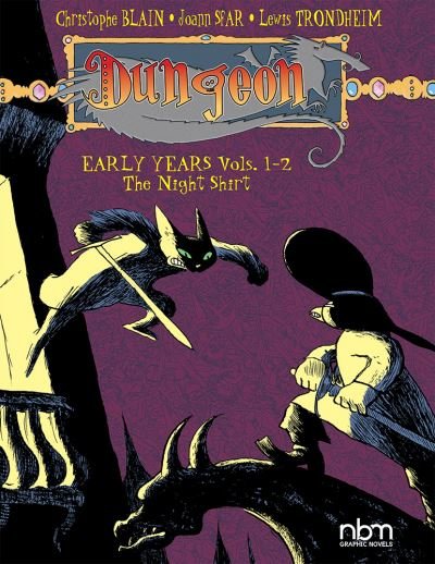 Cover for Christophe Blain · Dungeon Early Years Vols. 1-2: The Night Shirt (Paperback Book) [2 Revised edition] (2021)