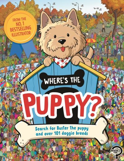 Cover for Paul Moran · Where's the Puppy?: Search for Buster the puppy and over 101 doggie breeds - Search and Find Activity (Paperback Book) (2021)