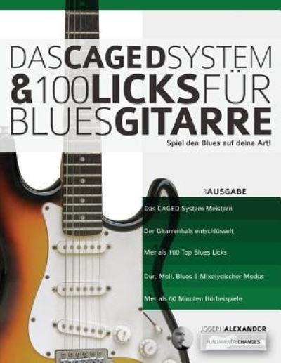 Cover for Joseph Alexander · Das CAGED System und 100 Licks fuÌˆr Blues-Gitarre (Paperback Book) (2019)