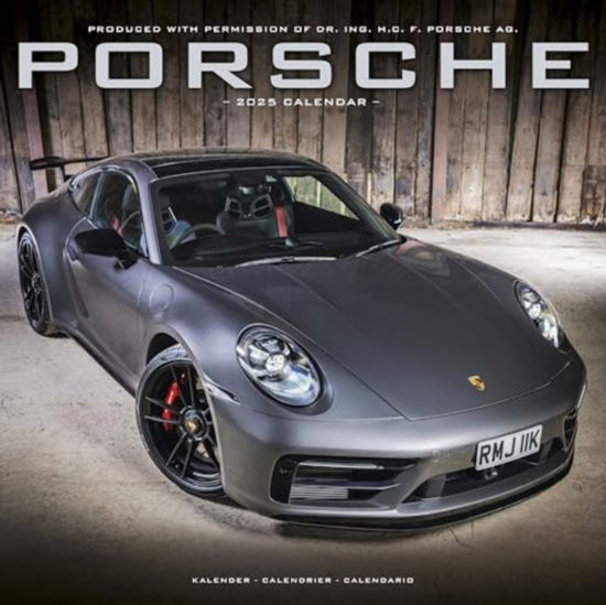 Porsche Calendar 2025 Square Car Wall Calendar - 16 Month (Calendar) (2024)