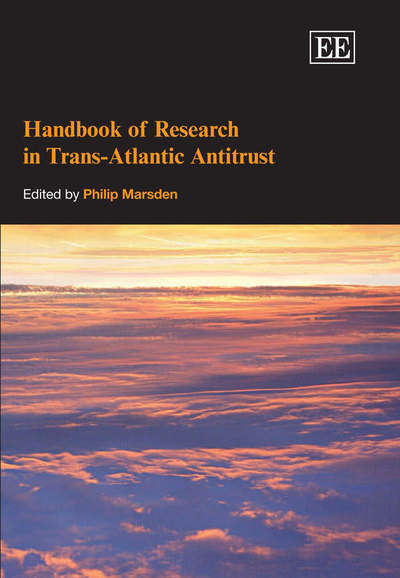 Cover for Philip Marsden · Handbook of Research in Trans-Atlantic Antitrust (Hardcover Book) (2006)