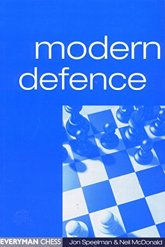 Modern Defence - Jon Speelman - Books - Everyman Chess - 9781857442816 - July 1, 2000