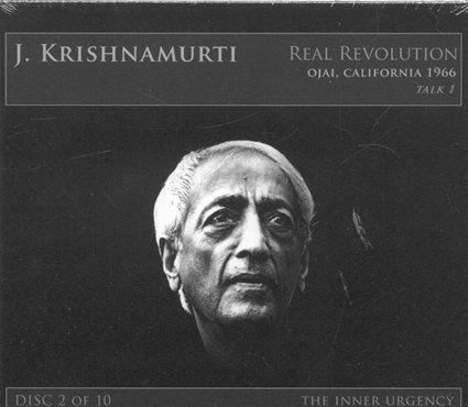 Cover for J. Krishnamurti · The Real Revolution Disc 2: the Inner Urgency (Hörbuch (CD)) (2007)