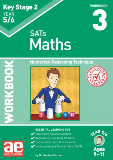 Cover for Dr Stephen C Curran · KS2 Maths Year 5/6 Workbook 3: Numerical Reasoning Technique (Paperback Book) (2022)