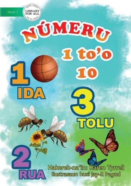 Cover for Karen Tyrell · Numbers For Me  - Númeru 1 to'o 10 (Paperback Book) (2020)