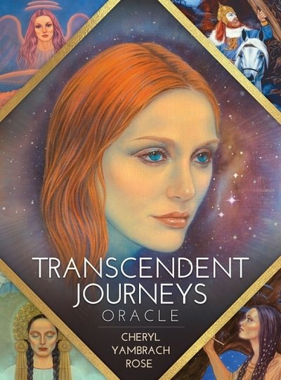 Cover for Rose, Cheryl Yambrach (Cheryl Yambrach Rose) · Transcendent Journeys Oracle (Book) (2020)