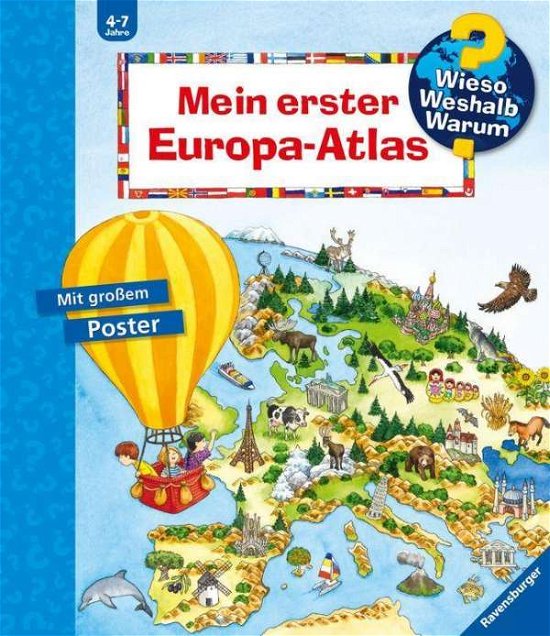 Mein erster Europa-Atlas - Erne - Kirjat - Ravensburger Verlag GmbH - 9783473329816 - 