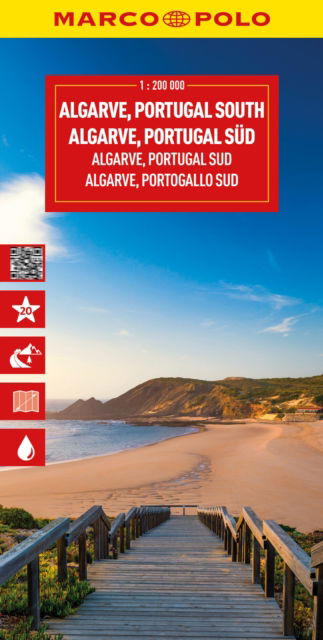 Cover for Marco Polo · Algarve, Portugal South Marco Polo Map - Marco Polo Maps (Landkarten) (2025)