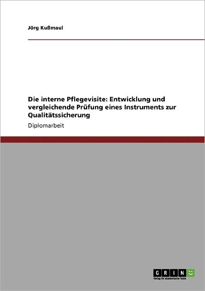 Cover for Kußmaul · Die interne Pflegevisite. Ein I (Book) [German edition] (2009)