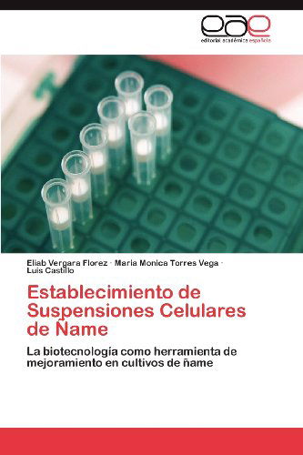 Cover for Luis Castillo · Establecimiento De Suspensiones Celulares De Ñame: La Biotecnología Como Herramienta De Mejoramiento en Cultivos De Ñame (Paperback Book) [Spanish edition] (2012)
