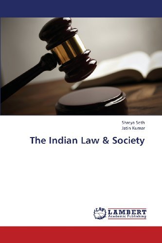 Cover for Jatin Kumar · The Indian Law &amp; Society (Taschenbuch) (2013)