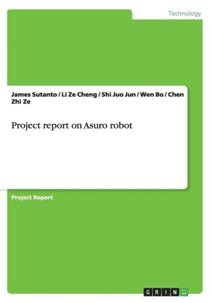 Cover for Sutanto · Project report on Asuro robot (Bok) (2016)