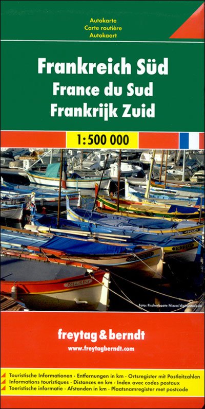 Cover for Freytag &amp; Berndt · Freytag &amp; Berndt Road Map: Frankreich Süd (Inbunden Bok) (2011)