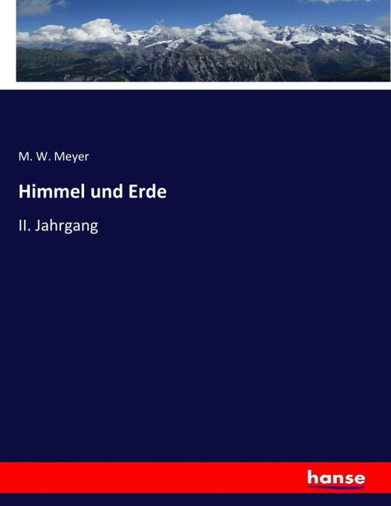 Cover for Meyer · Himmel und Erde (Book) (2017)