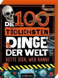 Cover for Anna Claybourne · Die 100 tödlichsten Dinge der Welt (Paperback Bog) (2021)