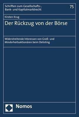 Cover for Krug · Der Rückzug von der Börse (Bok) (2019)