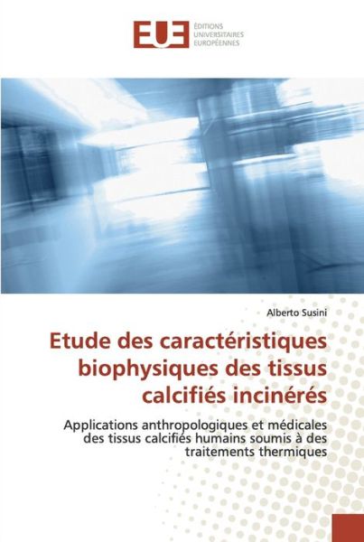 Cover for Susini · Etude des caractéristiques bioph (Book) (2020)