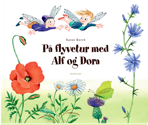 Cover for Karen Borch · Flyvetur med Alf og Dora (Bound Book) [1.º edición] (2020)