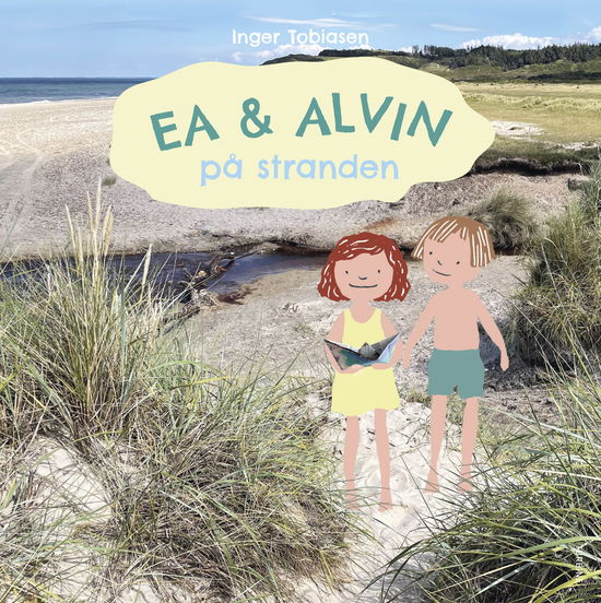 Cover for Inger Tobiasen · Ea og Alvin på stranden (Cardboard Book) [1. Painos] (2025)