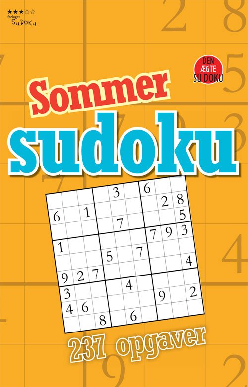 SommerSudoku - Pedja - Libros - Forlaget SuDoku - 9788791789816 - 20 de mayo de 2011