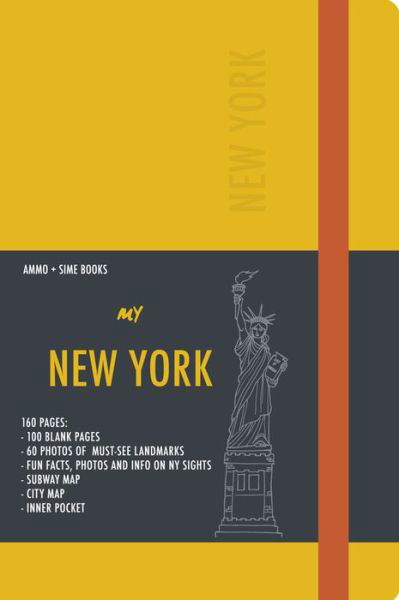 Cover for Simephoto · My New York - Notebook: Yellow Saffron (Paperback Book) (2014)