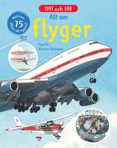 Cover for Paul Virr · Lyft och lär : Allt som flyger (Board book) (2022)