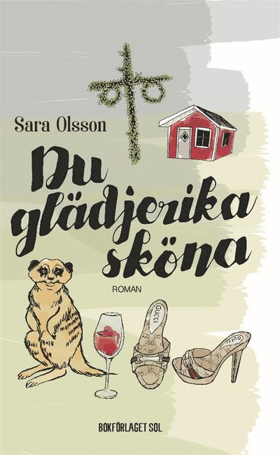 Cover for Sara Olsson · Hallavik: Du glädjerika sköna (ePUB) (2016)