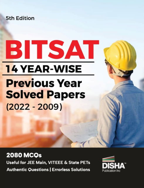 Cover for Disha Experts · Bitsat 14 Yearwise Previous Year Solved Papers (2022 - 2009) (Taschenbuch) [5 Revised edition] (2022)