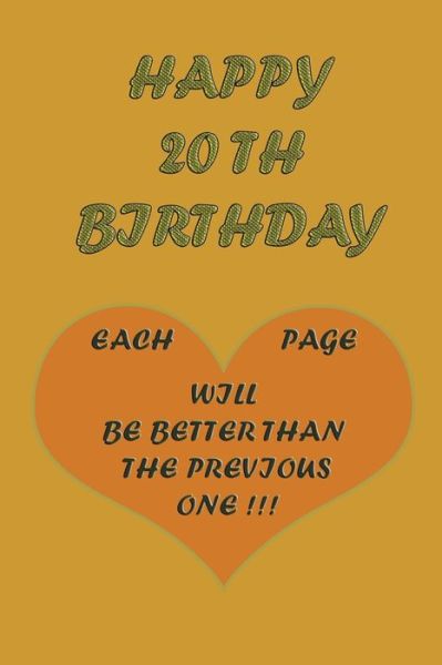 Happy 20Th Birthday - Awesome Printer - Books - Independently Published - 9798604336816 - January 25, 2020