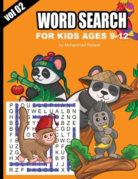 Cover for Muhammad Nabeel · Word Search for Kids Ages 9-12 - Vol 2 (Taschenbuch) (2020)