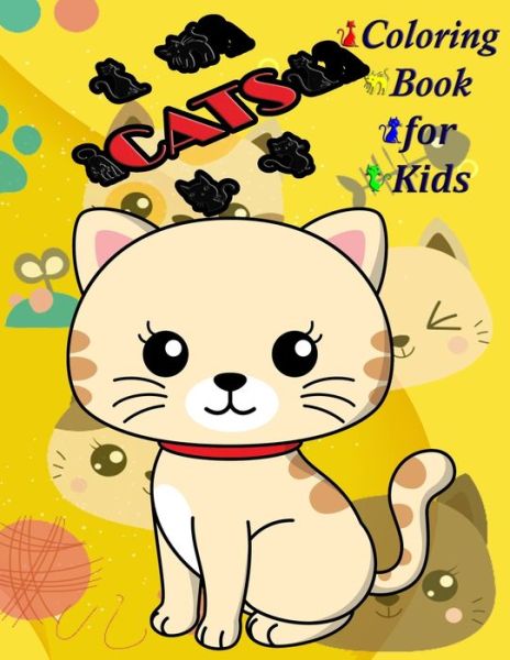 Cover for Nicky And Jerry · Cats Coloring Book for Kids (Paperback Book) (2020)