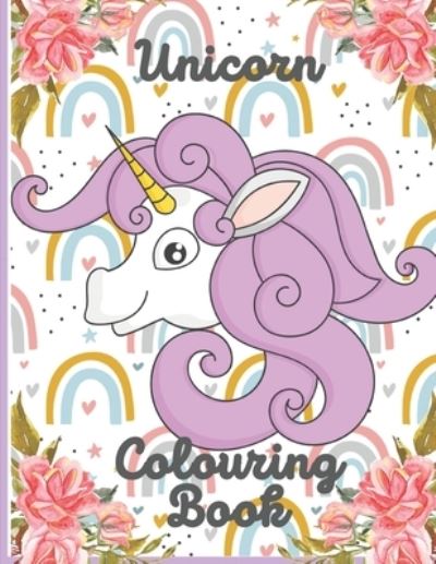 Cover for M · Unicorn Colouring Book (Paperback Book) (2020)