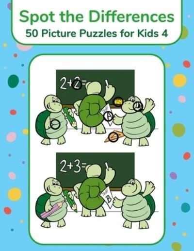 Cover for Nick Snels · Spot the Differences - 50 Picture Puzzles for Kids 4 (Paperback Bog) (2021)