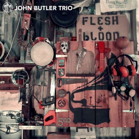 Cover for John Butler · Flesh &amp; Blood (LP) (2014)