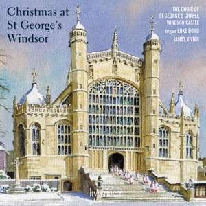 Cover for St. Georges Chapel Choir / Bond · Christmas At St Georges Windsor (CD) (2019)