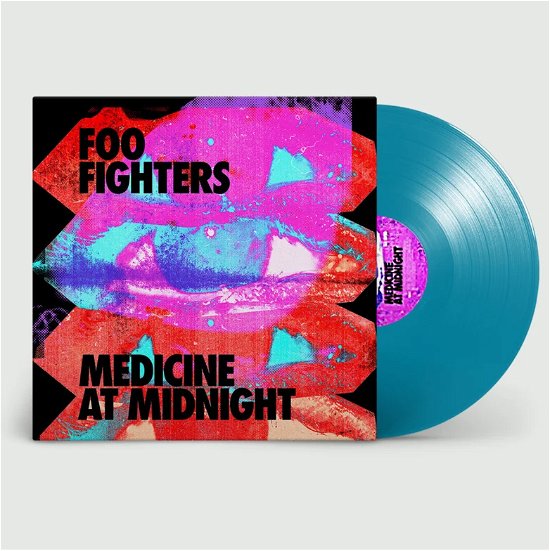 Cover for Foo Fighters · Medicine at Midnight (Limited Blue Vinyl) (LP) [Limited edition] (2021)