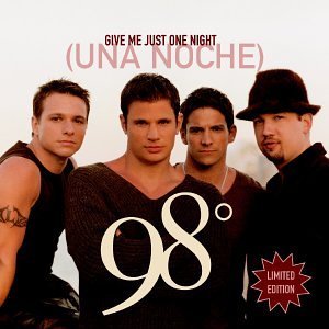 Cover for Ninety-Eight Degrees · Give Me Just One Night (LP) (1990)
