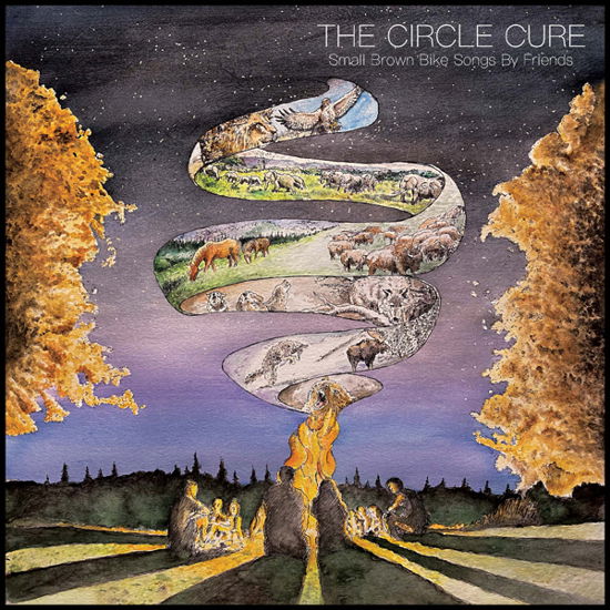 Cover for Various Artists · The Circle Cure. Small Brown Bike Songs By Friends (LP) (2024)