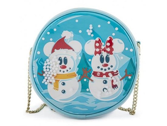 Disney: Snowman Mickey And Minnie In Snow Globe Crossbody Bag - Loungefly - Merchandise -  - 0671803382817 - November 15, 2021