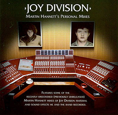 Cover for Joy Division · Martin Hannettès Personal Mixes (LP) [Coloured edition] (2022)