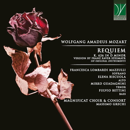 Cover for Magnificat Choir &amp; Consort · Mozart: Requiem K. 626 in D Minor (CD) (2022)