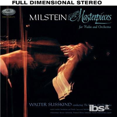 Cover for Nathan Milstein · Masterpieces For Violin And Orchestra (VINIL) (2018)