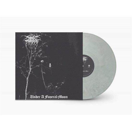 Under a Funeral Moon (30th Anniversary) [silver / White Marble Vinyl] - Darkthrone - Music - PEACEVILLE - 0801056826817 - October 20, 2023