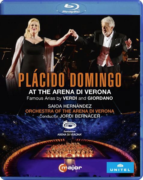 Cover for Placido Domingo · Placido Domingo At The Arena Di Verona (Blu-ray) (2021)