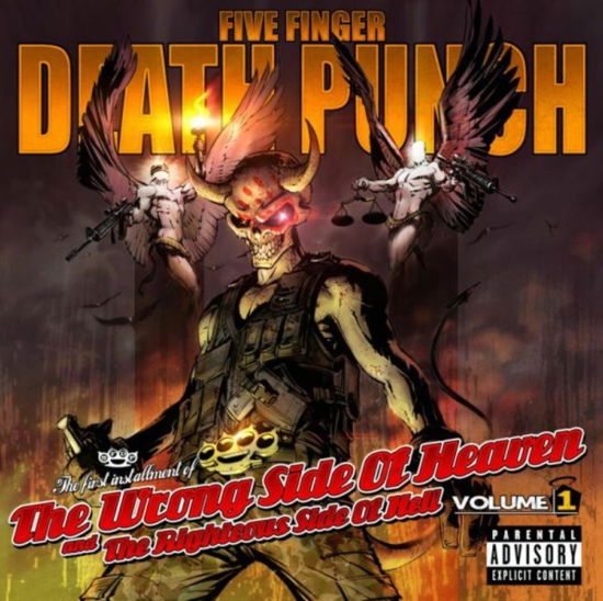 Cover for Five Finger Death Punch · Wrong Side of Heaven - Volume 1 (LP) (2018)