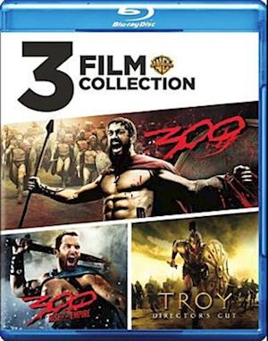 Cover for 300 / 300: Roe / Troy (Blu-ray) (2018)