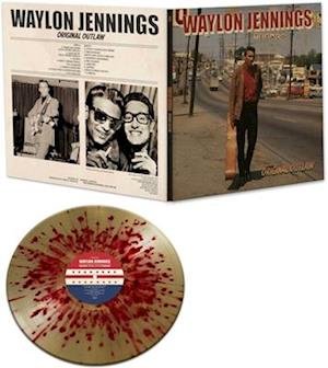 Cover for Waylon Jennings · Original Outlaw (Red / Gold Splatter Vinyl) (LP) (2023)