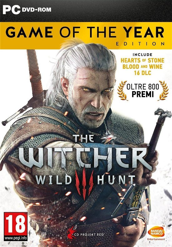 Cover for Bandai Namco Ent UK Ltd · Witcher 3 Goty Edition (PC)